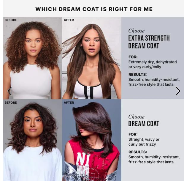 COLOR WOW Dream Coat – Anti-Humidity Frizz Control Spray for Glass Hair