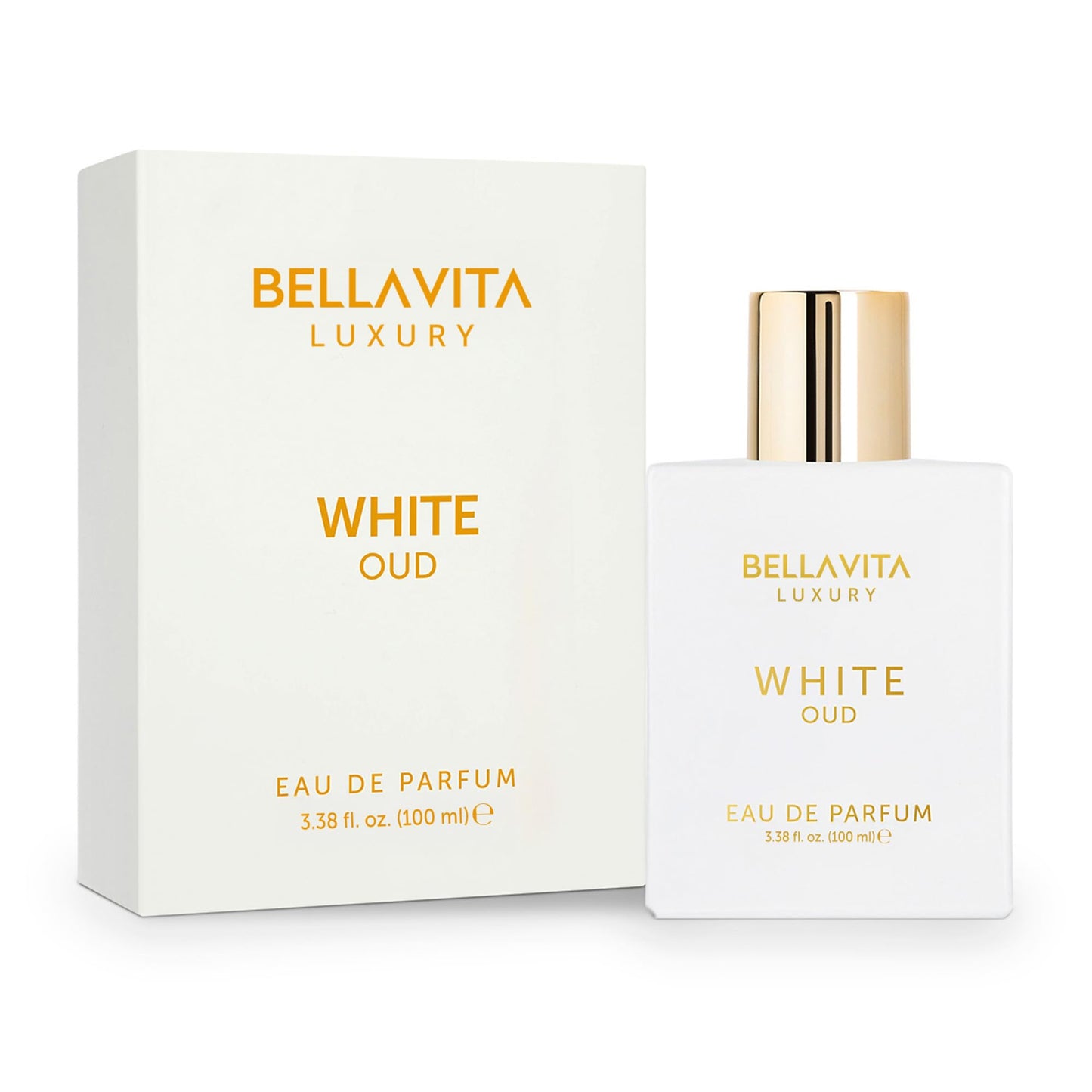 Bellavita Luxury Honey Oud Eau de Parfum | 100 ml (3.4 fl.oz.) | Perfume for Men and Women | Sweet Honey, Bergamot, Oud, and Amber Notes