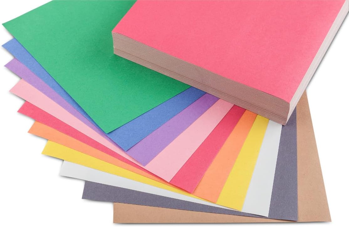 Crayola Construction Paper Bulk Pack (480 Sheets) – 10 Assorted Colors, 9x12, Teacher School Supplies & Classroom Must Haves, Card Making Craft Supplies, Art Paper | 9x12 Construction Paper, Teacher School Supplies & Classroom Must Haves, Card Making Craf