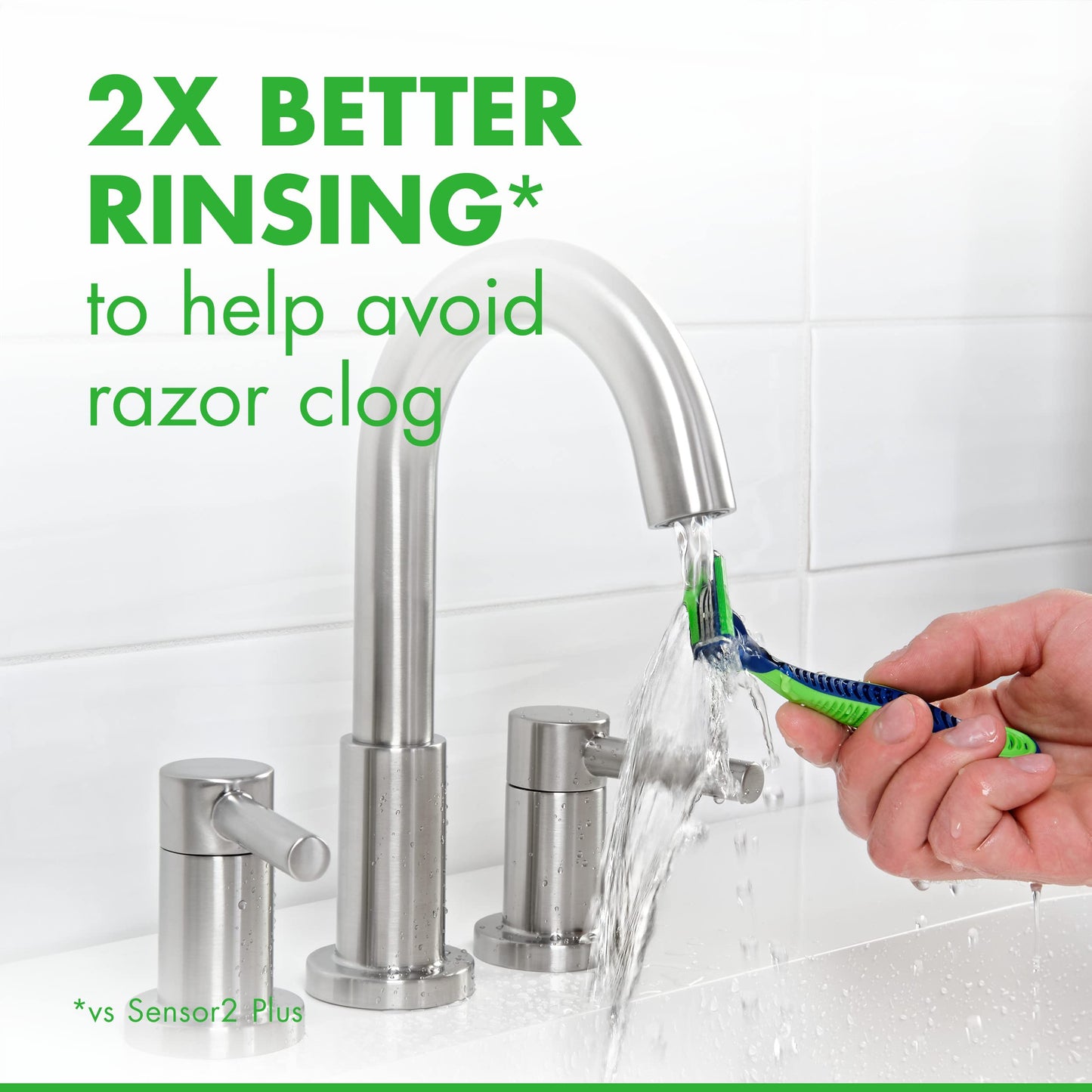 Gillette Sensor3 Sensitive Men's Disposable Razor, 1 Razor - Case of 36