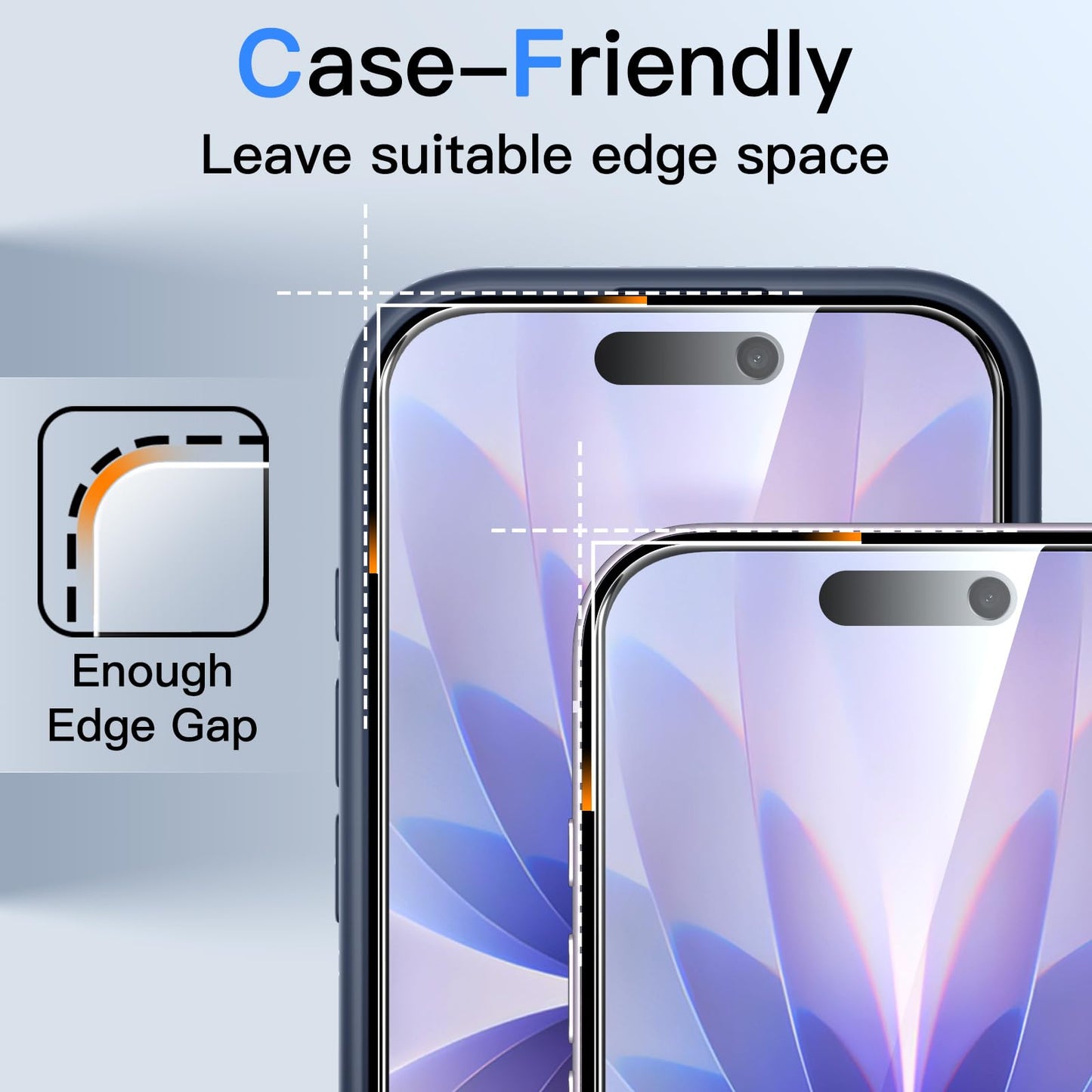 JETech Privacy Screen Protector for iPhone 17 Pro Max, 2-Pack