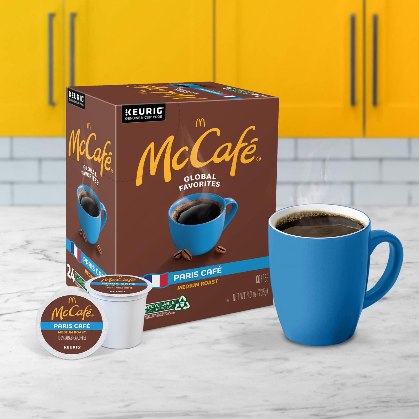 McCafe Premium Roast Coffee, Single Serve Keurig K-Cup Pods, Medium Roast, 84 Count