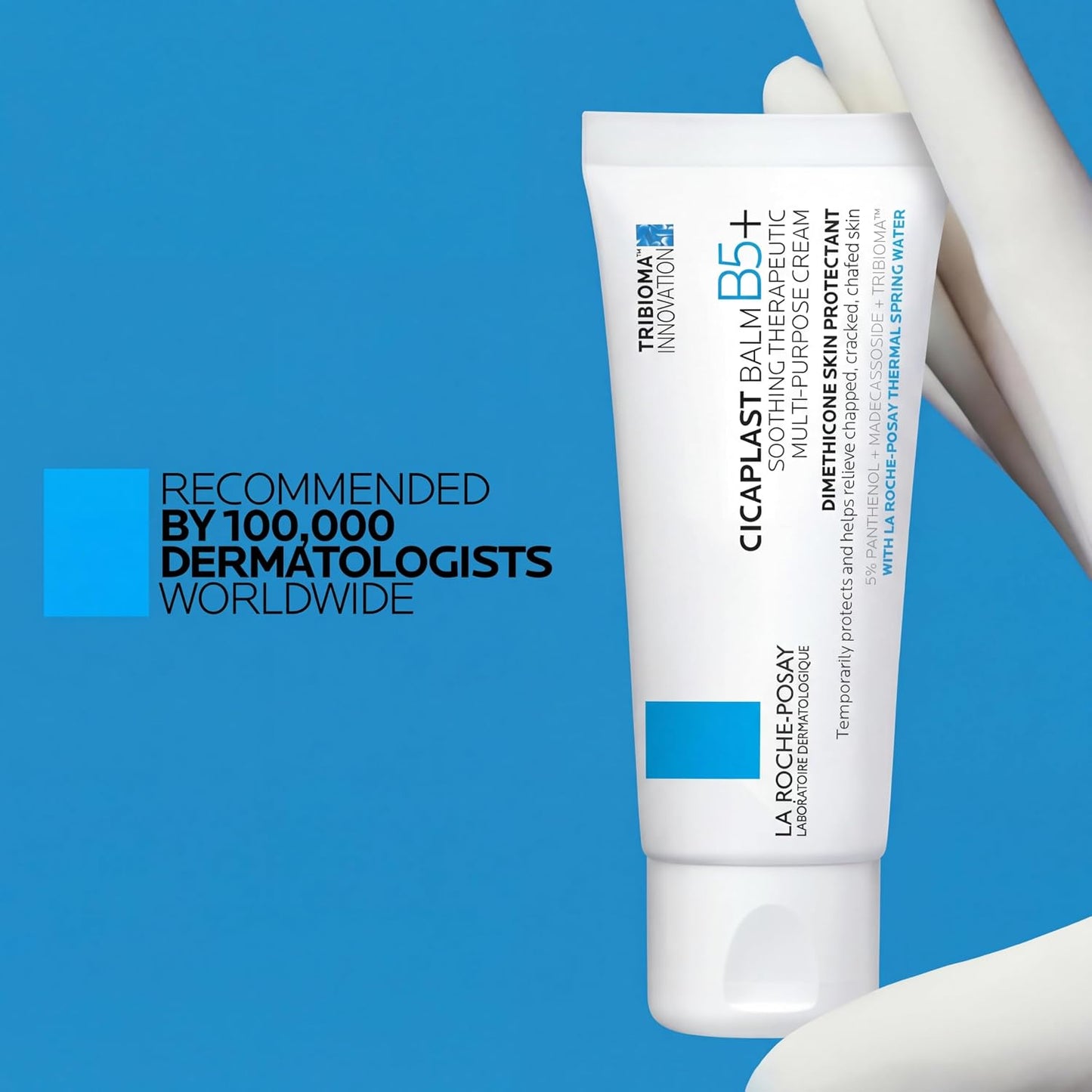 La Roche-Posay Cicaplast Balm B5, Barrier Repair Cream for Dry Skin