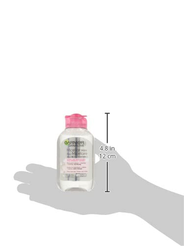 Garnier Micellar Water, Hydrating Facial Cleanser & Makeup Remover, Suitable for Sensitive Skin, Vegan, Cruelty Free, 13.5 Fl Oz (400mL), 1 Count