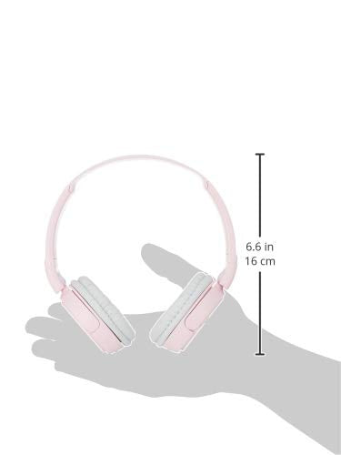 Sony ZX Series Wired On-Ear Headphones, White MDR-ZX110