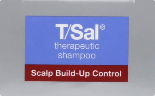 Neutrogena T/Sal Therapeutic Dandruff Shampoo, Scalp Build-Up Control, 3% Salicylic Acid,Psoriasis Treatment, Seborrheic Dermatitis Shampoo, Clears Flakes, Fragrance Free, 4.5 fl oz | Scalp Build-up Shampoo, 3% Salicylic Acid, Scalp Psoriasis Treatment, S