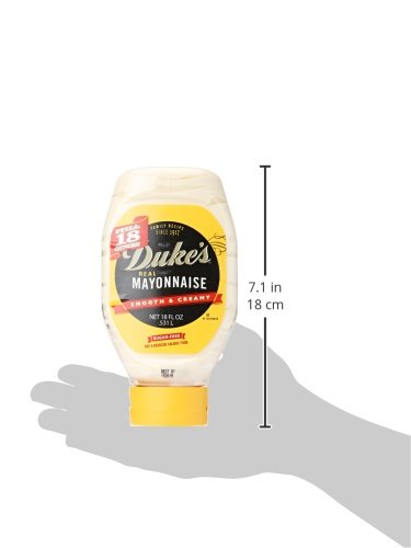 Duke’s Real Mayonnaise Jar – Original Smooth & Creamy Taste, 48 Ounce (Pack of 1)