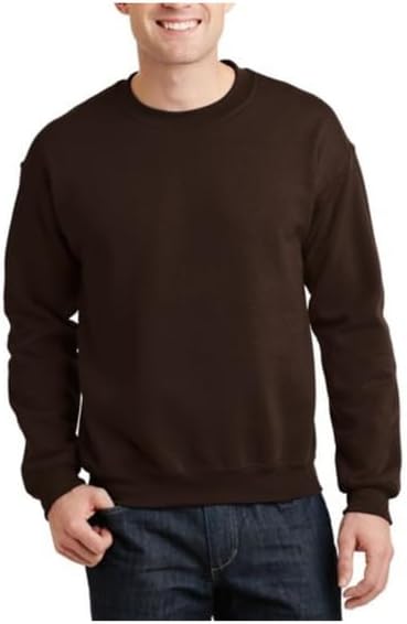 Gildan Unisex Adult Fleece Crewneck Sweatshirt, Style G18000, Multipack