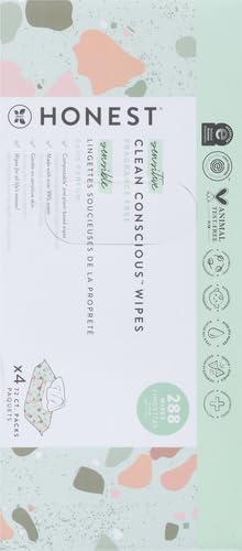 The Honest Company Multi-Use Baby Wipes, Pattern Play, 720 Count
