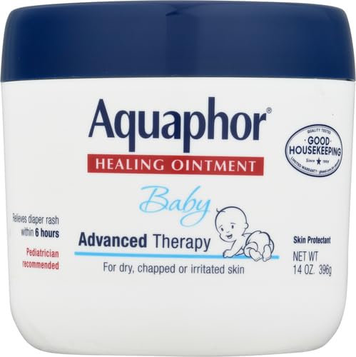 Aquaphor Baby Healing Ointment for Diaper Rash and More, 7 OZ
