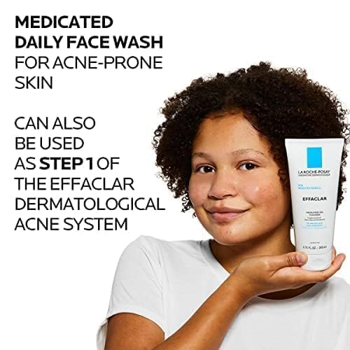 La Roche-Posay Effaclar Medicated Acne Face Wash with 2% Salicylic Acid