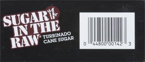 In The Raw Granulated Turbinado Cane Sugar, 2 lb Box, Pure, All-Natural Turbinado Sugar, Non-GMO Project Verified, Kosher, Vegan and Gluten Free (Pack of 12)