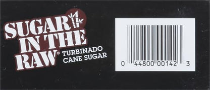 In The Raw Granulated Turbinado Cane Sugar, 2 lb Box, Pure, All-Natural Turbinado Sugar, Non-GMO Project Verified, Kosher, Vegan and Gluten Free (Pack of 12)