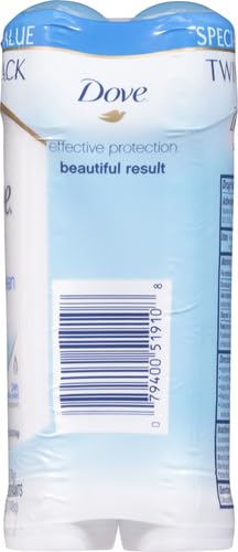 Dove Antiperspirant Deodorant Stick Original Clean 2.6 oz 2PK