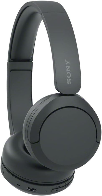 Sony WH-CH520 Wireless On-Ear Bluetooth Headphones with Microphone, Black