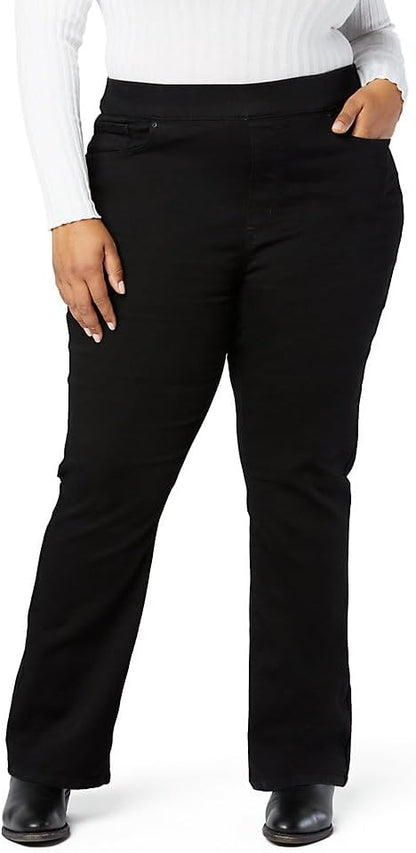 Levi Strauss Signature Gold Women's Totally Shaping Pull On Bootcut Jeans