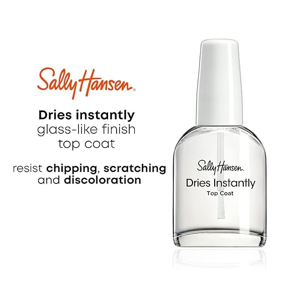 Sally Hansen Advanced Hard as Nails™, Clear Nail Strengthener, Includes Retinol and Nylon, Nourishing