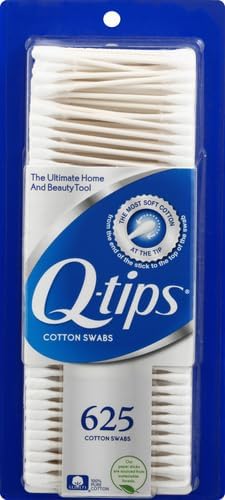 Q-tips Cotton Swabs For Hygiene and Beauty Care Original Cotton Swab Made With 100% Cotton 625 Count