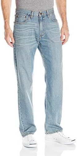 Levi Strauss Signature Gold Men's Relaxed Fit Flex Waistband Jeans