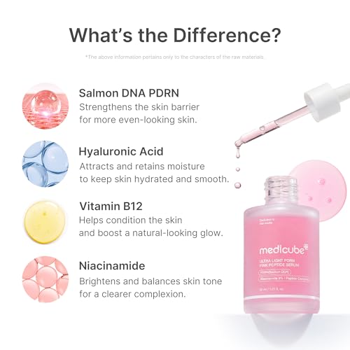 medicube PDRN Pink Peptide Serum with Salmon DNA