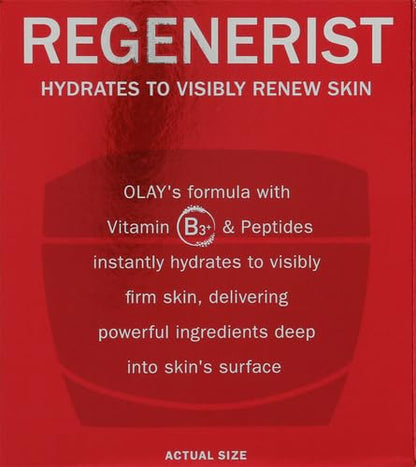 Olay Face Moisturizer, Regenerist Micro-Sculpting Facial Cream for Women - Anti-Aging, Anti-Wrinkle, Firming Skin Care - Triple Collagen Cream, Peptide Moisturizer, Hyaluronic Acid, Niacinamide, 1.7oz