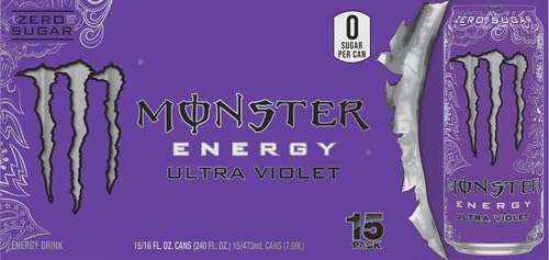 Monster Energy Zero Ultra, Sugar Free Energy Drink, 16 Ounce