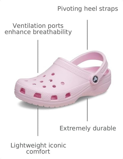Crocs Unisex-Adult Classic Clog, Clogs for Women and Men