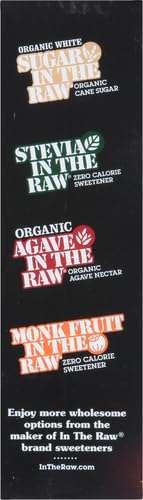 In The Raw Granulated Turbinado Cane Sugar, 2 lb Box, Pure, All-Natural Turbinado Sugar, Non-GMO Project Verified, Kosher, Vegan and Gluten Free (Pack of 12)
