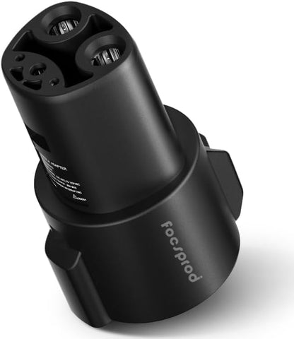 FOCSPROD J1772 to Tesla Charger Adapter, Max 80A 250V Fast Charging J1772 to NACS Adapter for Tesla Model 3/Y/X/S/Cybertruck Charging Adapter, Compatible with J1772 EV Charge to Tesla Adapter -UL 2252