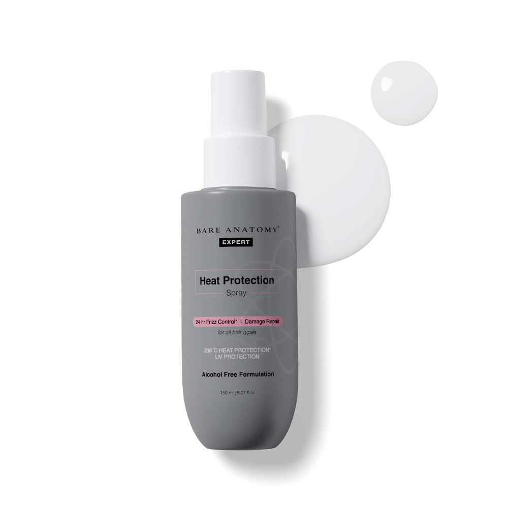 Bare Anatomy Nature x Science Rosemary Water Spray for Hair Growth & Hair Thickness with Rice Water |100% Natural Extract | Soft & Smooth Hair| Controls Hairfall| Non-Greasy & Fast Absorbing | 200ml