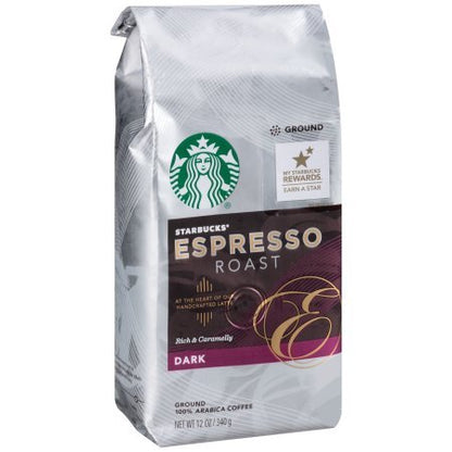 Starbucks Ground Coffee, Dark Roast Coffee, Italian Roast, 100% Arabica, 1 bag (18 oz)