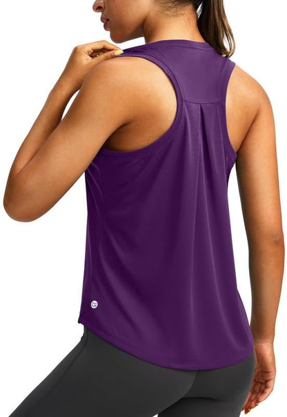 G Gradual Women's Workout Tops Racerback Athletic Tank Tops
