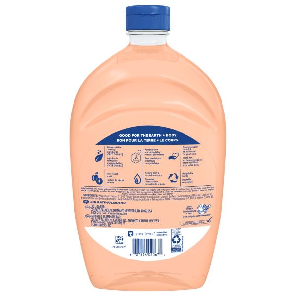 Softsoap Antibacterial Liquid Hand Soap, White Tea & Berry Scent, 50 fl oz