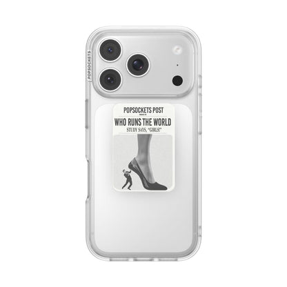 PopSockets Adhesive Phone Grip, Holder- Lace Noir