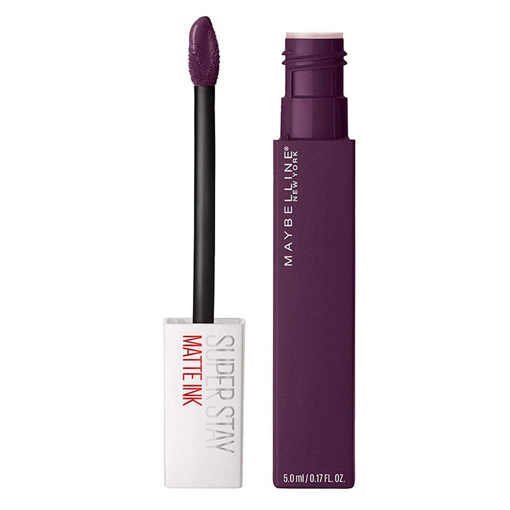 Maybelline Super Stay Matte Ink Liquid Lipstick Makeup, Long Lasting High Impact Color, Up to 16H Wear, Mover, Brown, 1 Count, Packaging May Vary