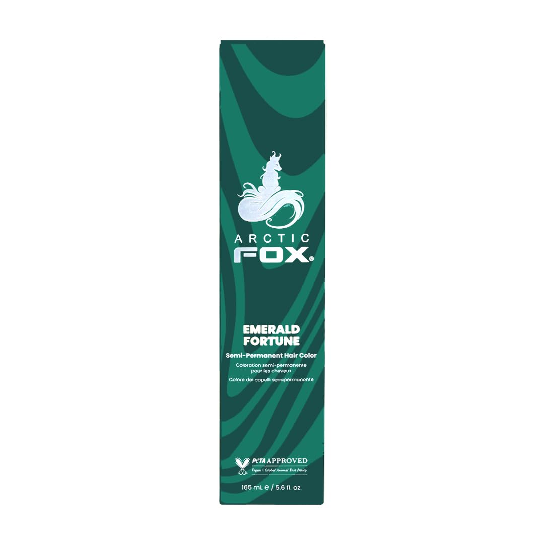 ARCTIC FOX Semi-Permanent Hair Dye - Sunset Orange, Vegan - 2 x 8 oz