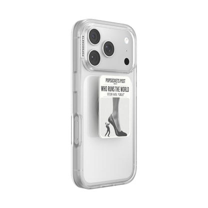 PopSockets Adhesive Phone Grip, Holder- Lace Noir