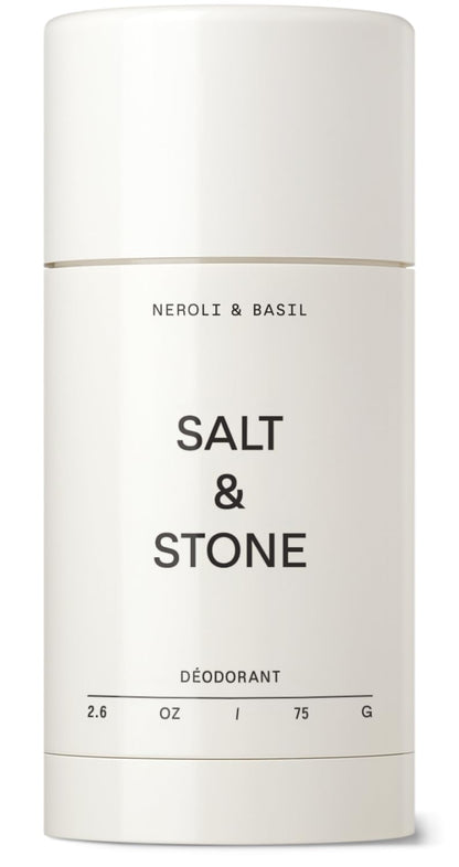Salt & Stone Aluminum-Free Deodorant, Women & Men Santal & Vetiver 2.6 oz