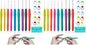 Yarniss Crochet Hooks,14 Size Ergonomic Crochet Hooks Set 2mm(B)-10mm(N)