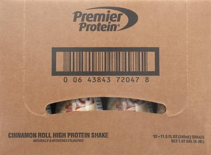Premier Protein 30g High Protein Shake, Chocolate, 12 Pack