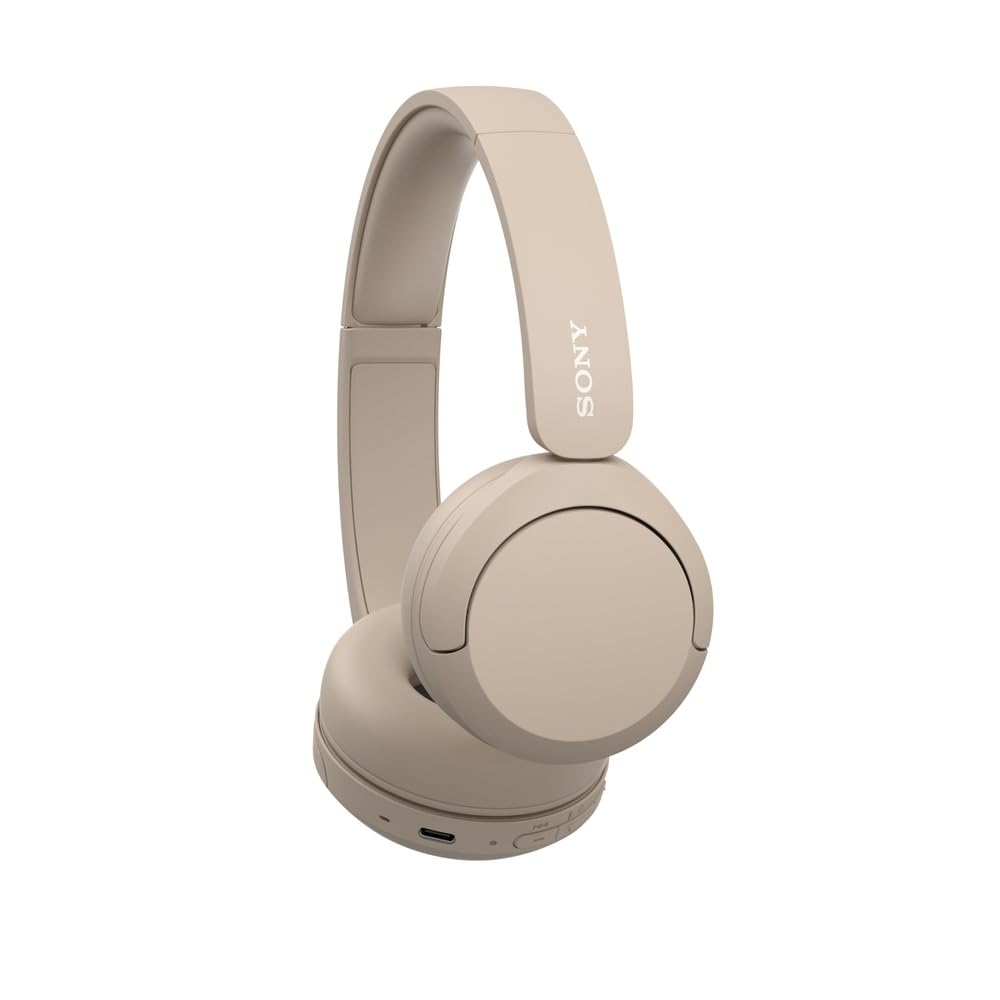 Sony WH-CH520 Wireless On-Ear Bluetooth Headphones with Microphone, Black