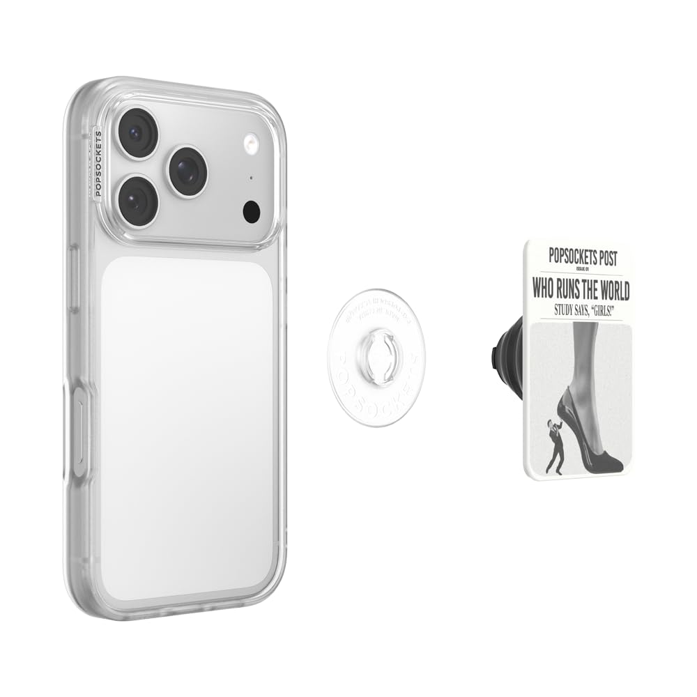PopSockets Adhesive Phone Grip, Holder- Lace Noir