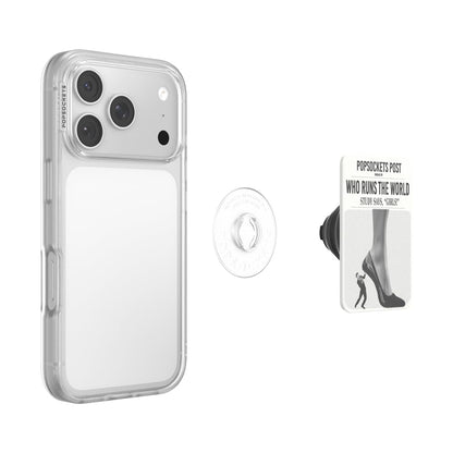 PopSockets Adhesive Phone Grip, Holder- Lace Noir