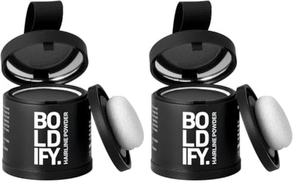 Boldify Hairline Powder, Root Touch Up Hair Color Light Blonde 4g