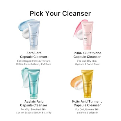 medicube Facial Cleanser Turmeric Capsule Foam Cleanser