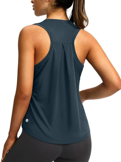 G Gradual Women's Workout Tops Racerback Athletic Tank Tops