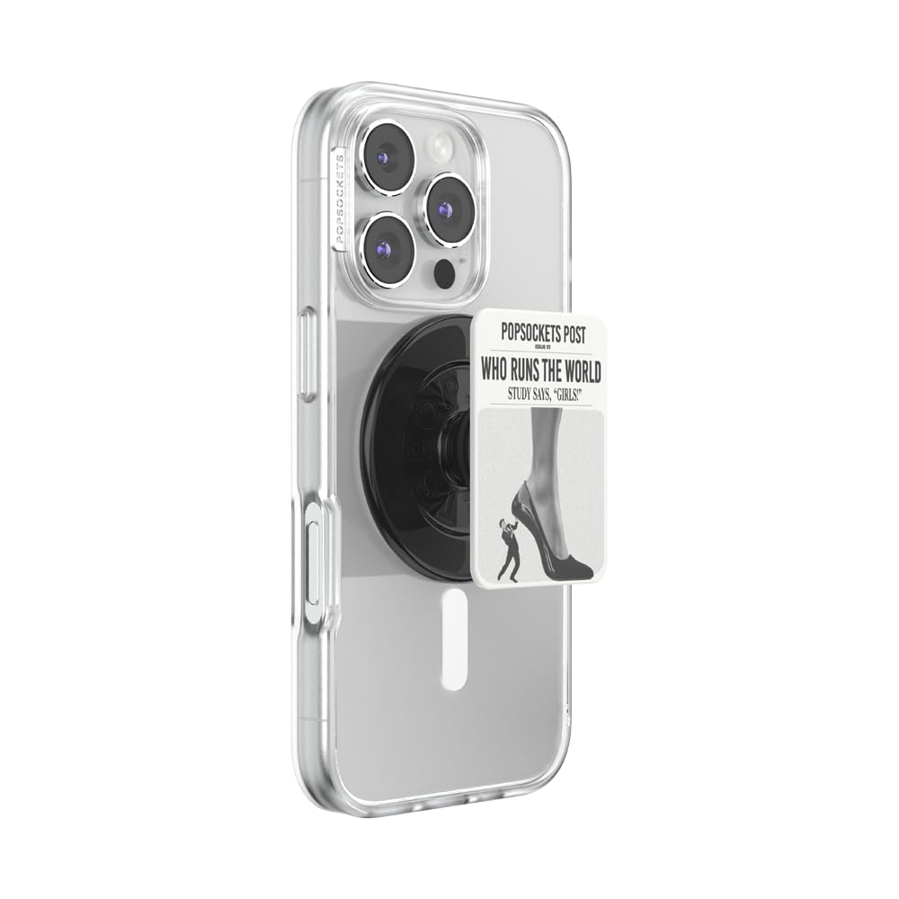 PopSockets Adhesive Phone Grip, Holder- Lace Noir