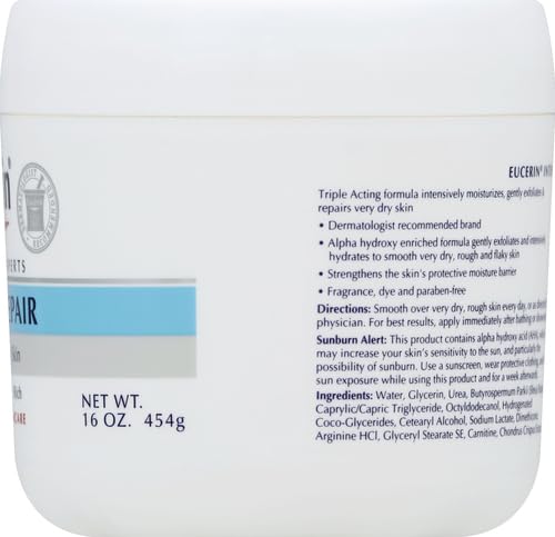 Eucerin Advanced Repair Lotion, Urea Enriched, 16.9 FL OZ