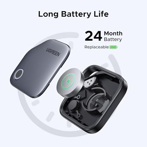 UGREEN FineTrack Air Tracker Tags (iOS Only) 4 Pack Key Finder