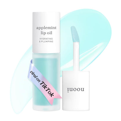 NOONI Korean Lip Oil - Applepeony - pH Color-Changing Plumping Lip Gloss